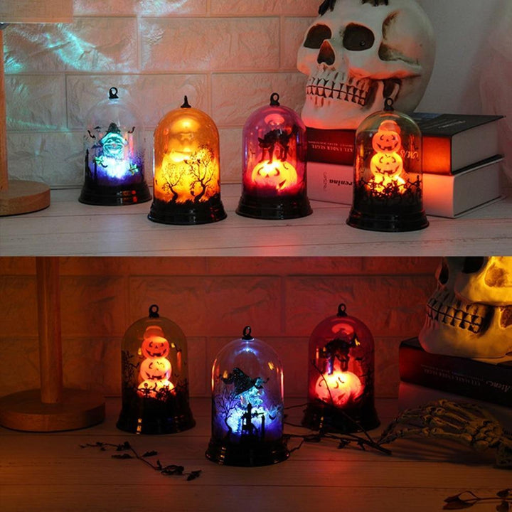 Lisslune | Halloween Scene Witch Night Lamp Decoration