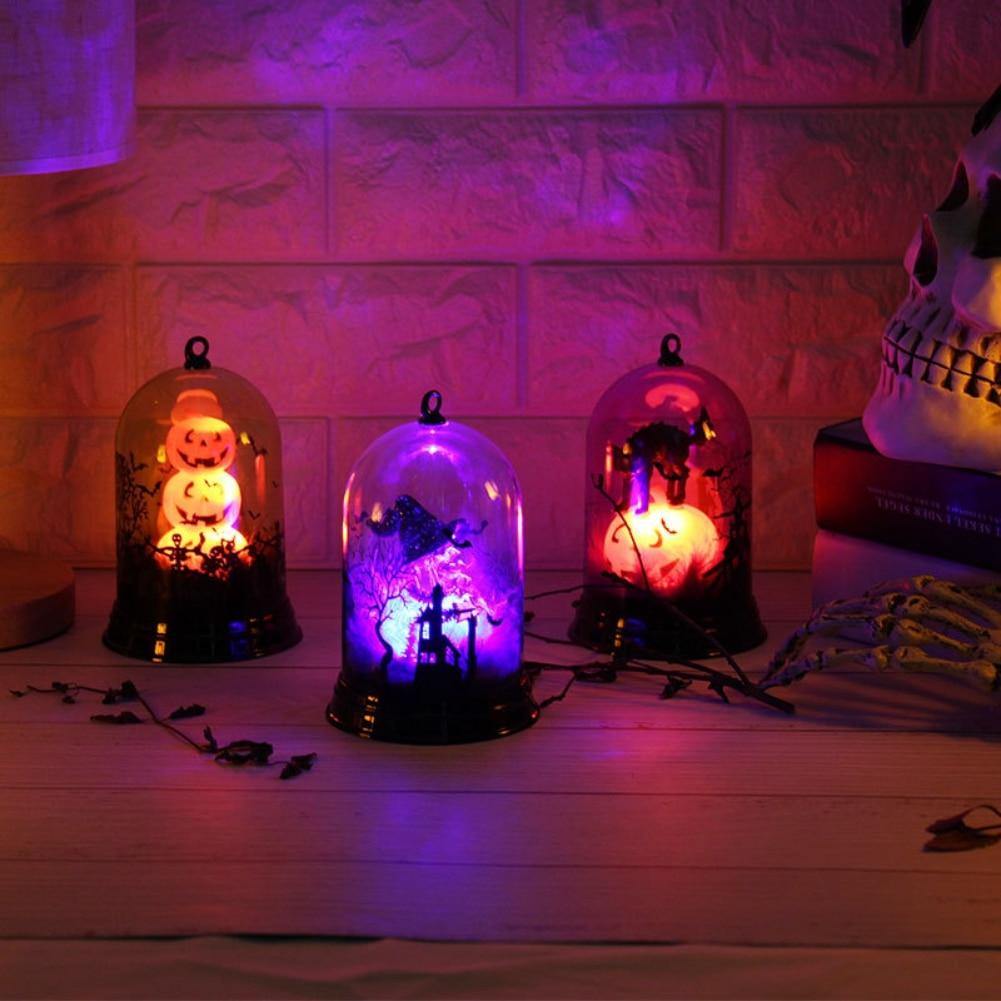 Lisslune | Halloween Scene Witch Night Lamp Decoration
