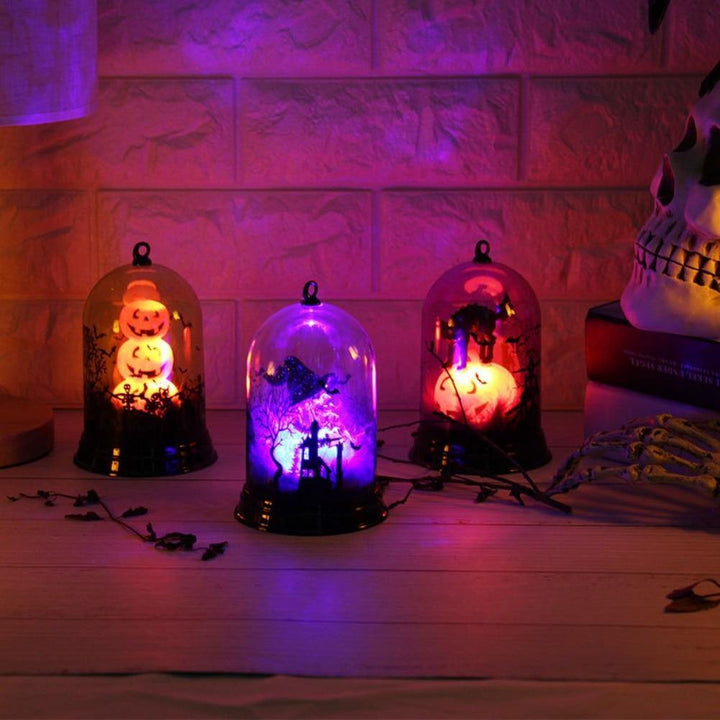 Lisslune | Halloween Scene Witch Night Lamp Decoration