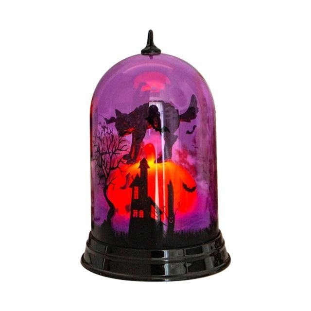 Lisslune | Halloween Scene Witch Night Lamp Decoration