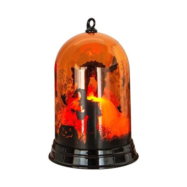 Lisslune | Halloween Scene Witch Night Lamp Decoration