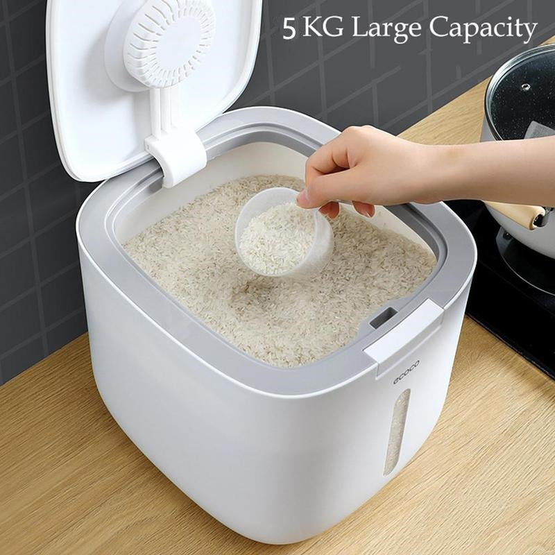 Lisslune | Moisture-Proof Grain Rice Storage Box