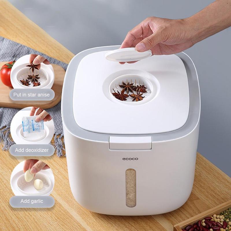 Lisslune | Moisture-Proof Grain Rice Storage Box