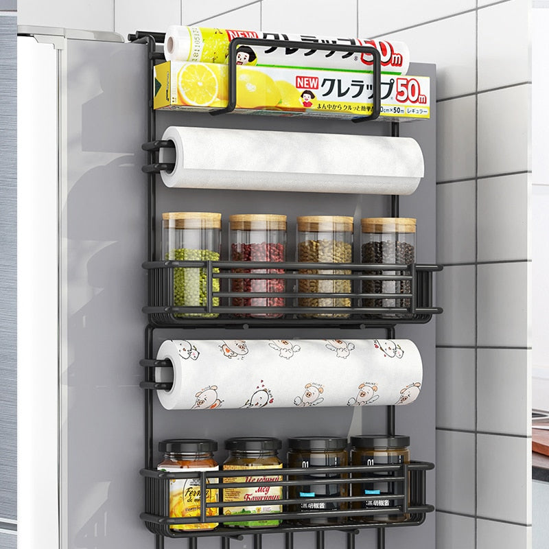 Lisslune | Refrigerator Hanging Side Storage Rack