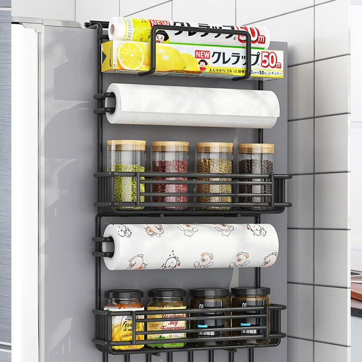 Lisslune | Refrigerator Hanging Side Storage Rack