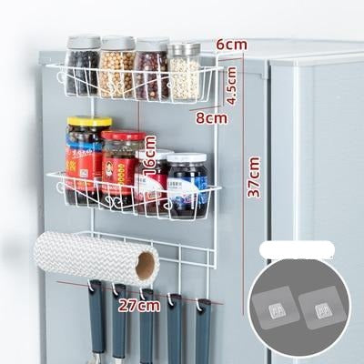 Lisslune | Refrigerator Hanging Side Storage Rack