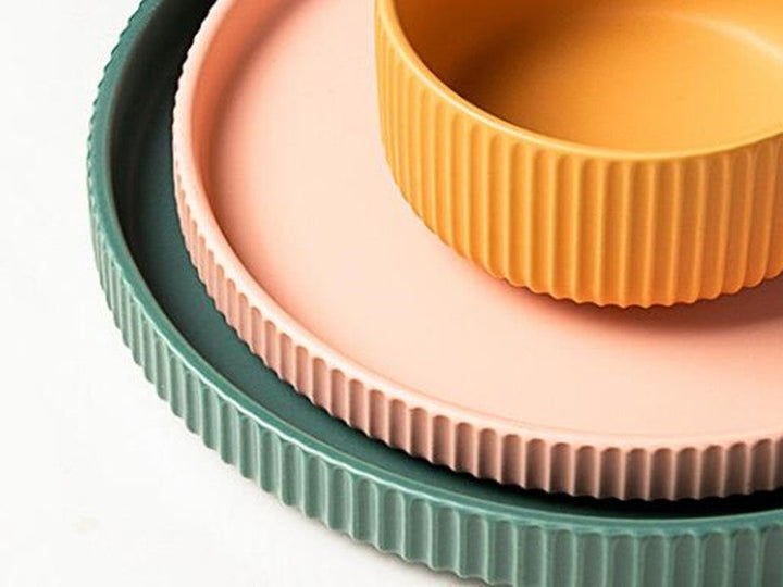 Lisslune | Colorful Ceramic Dinner Plate