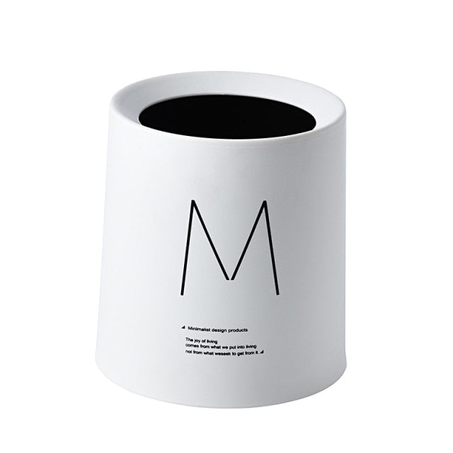 Lisslune | Nordic Desktop Double-Layer Mini Trash Can