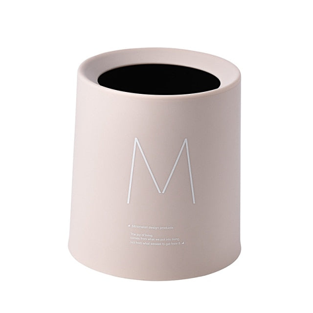 Lisslune | Nordic Desktop Double-Layer Mini Trash Can