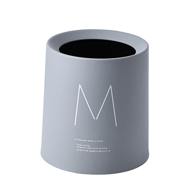 Lisslune | Nordic Desktop Double-Layer Mini Trash Can