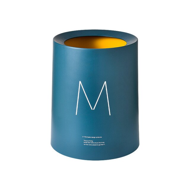 Lisslune | Nordic Desktop Double-Layer Mini Trash Can