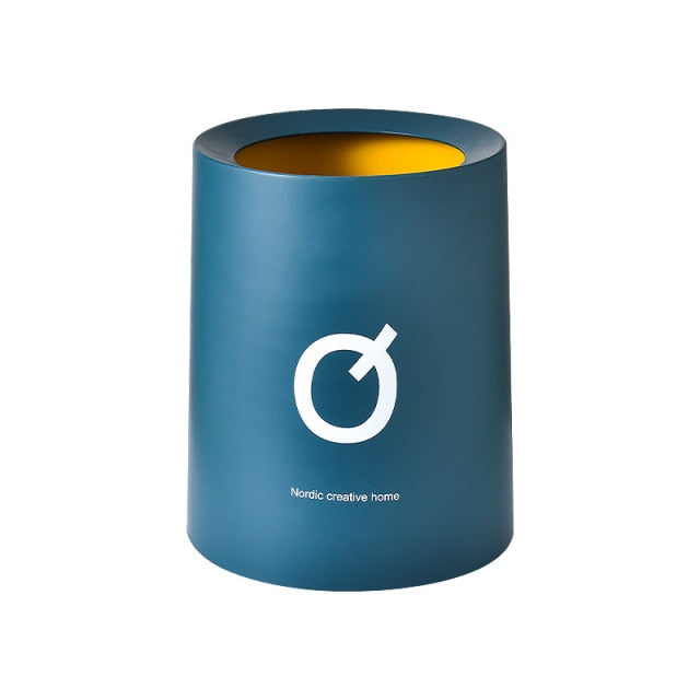 Lisslune | Nordic Desktop Double-Layer Mini Trash Can