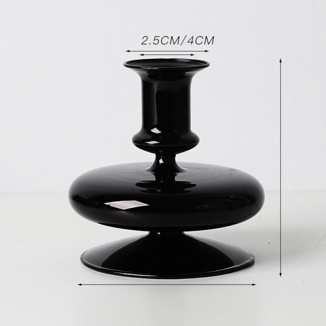 Lisslune | Nordic Stylish Bubble Glass Candle Holder