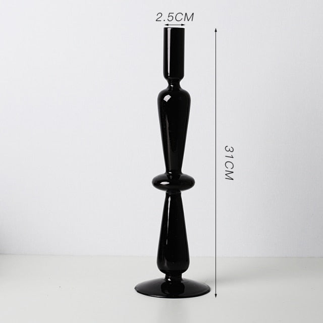 Lisslune | Nordic Stylish Bubble Glass Candle Holder
