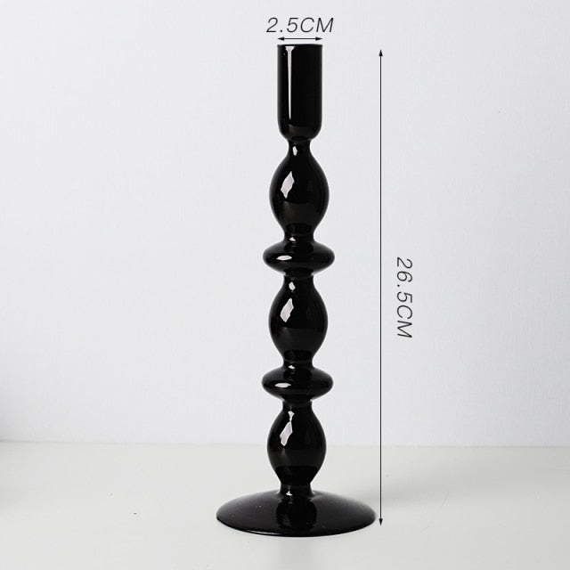 Lisslune | Nordic Stylish Bubble Glass Candle Holder