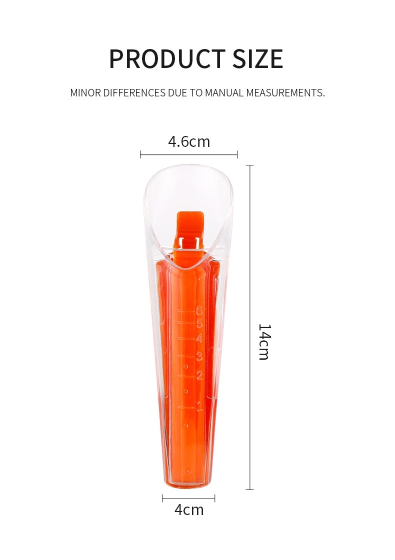 Lisslune | Adjustable Measuring Cup Sealing Clip