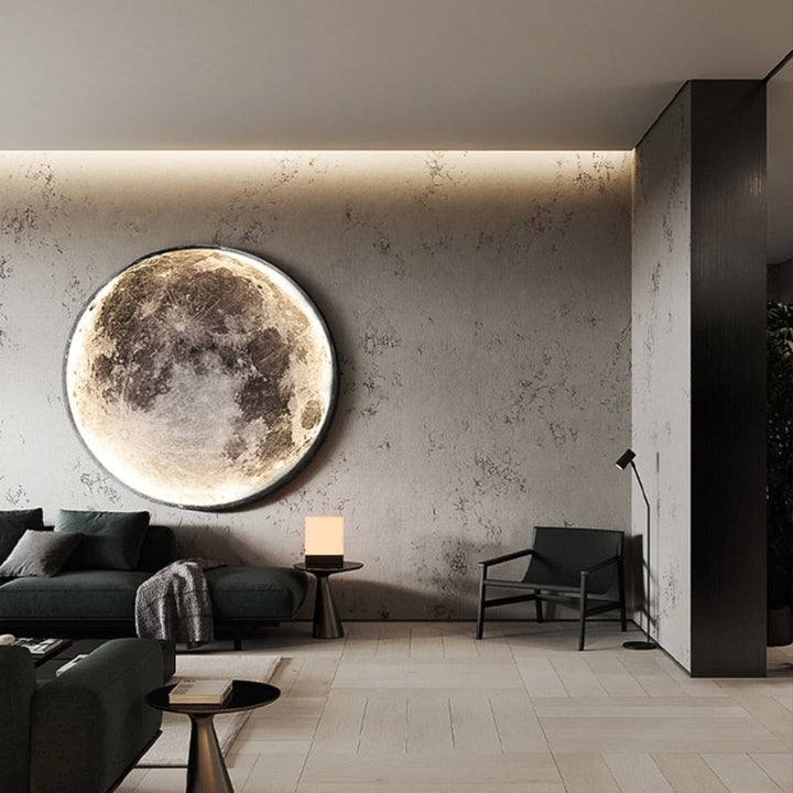 Lisslune | 3D LED Moon or Earth Ceiling or Wall Lamp (3 Styles) 24CM-80CM
