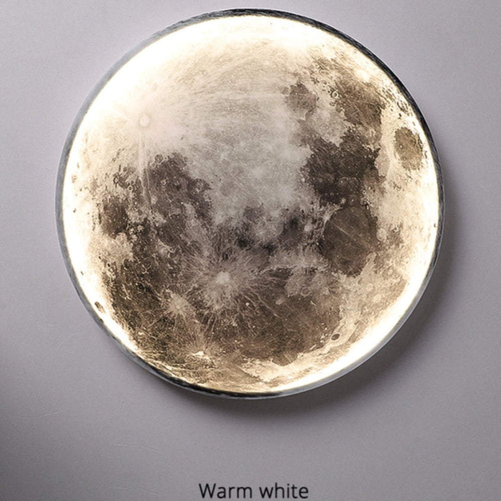 Lisslune | 3D LED Moon or Earth Ceiling or Wall Lamp (3 Styles) 24CM-80CM