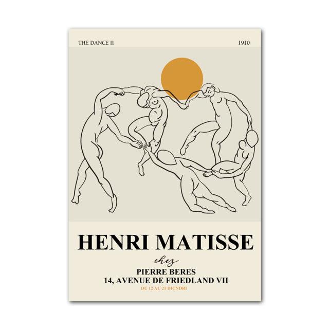 Lisslune | Henri Matisse Picasso Abstract Canvas