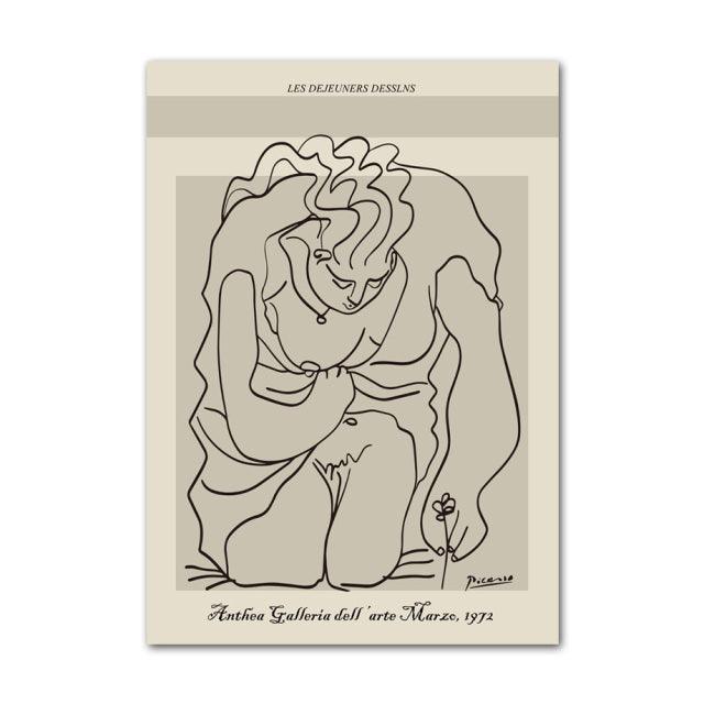 Lisslune | Henri Matisse Picasso Abstract Canvas