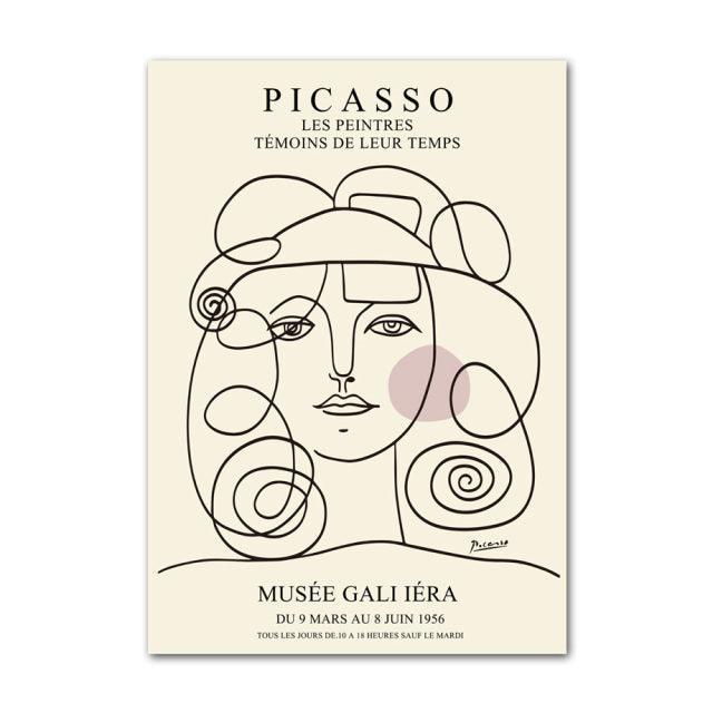 Lisslune | Henri Matisse Picasso Abstract Canvas