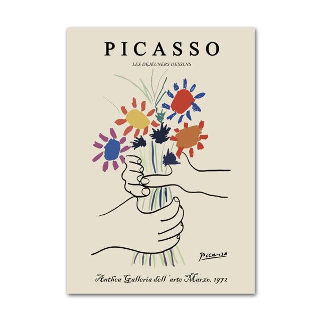 Lisslune | Henri Matisse Picasso Abstract Canvas