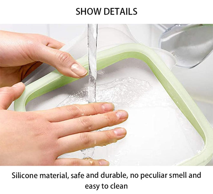 Lisslune | Eco-Friendly Microwavable Reusable Silicone Sandwich Box