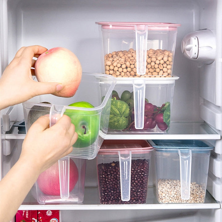 Lisslune | Stackable Refrigerator Transparent Storage Box