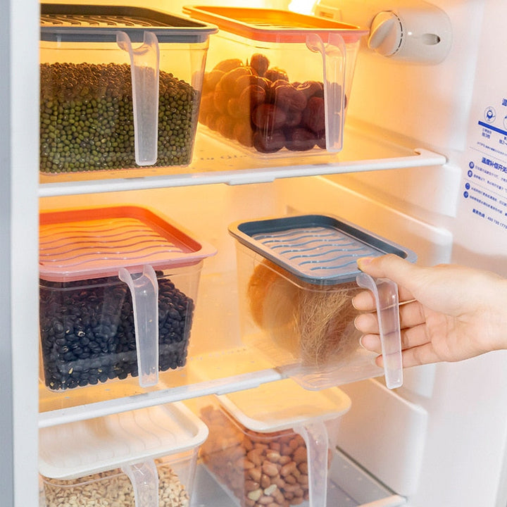 Lisslune | Stackable Refrigerator Transparent Storage Box