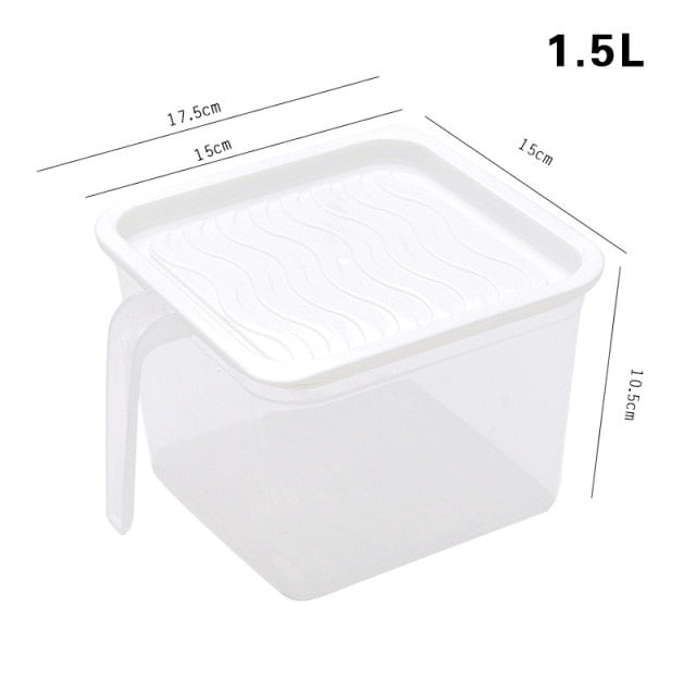 Lisslune | Stackable Refrigerator Transparent Storage Box