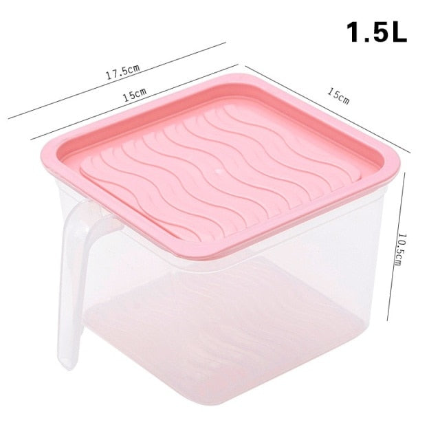 Lisslune | Stackable Refrigerator Transparent Storage Box