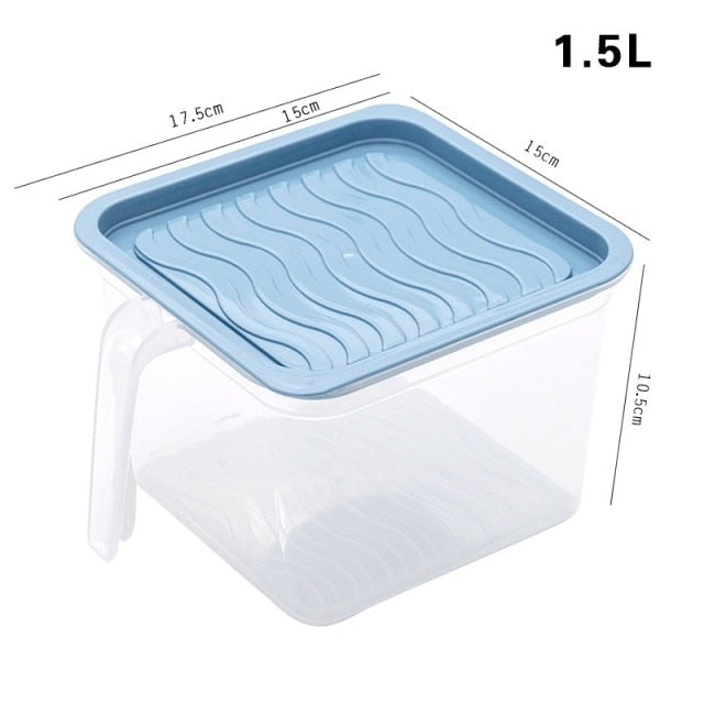Lisslune | Stackable Refrigerator Transparent Storage Box