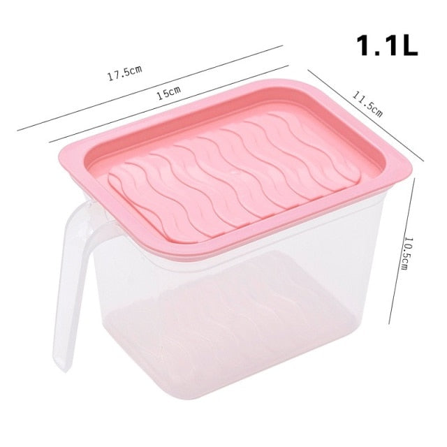 Lisslune | Stackable Refrigerator Transparent Storage Box