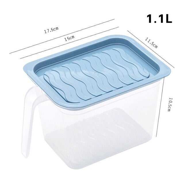Lisslune | Stackable Refrigerator Transparent Storage Box