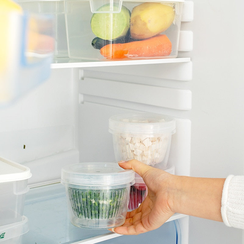 Lisslune | Vegetable Fresh-Keeping Drainer Mini Container