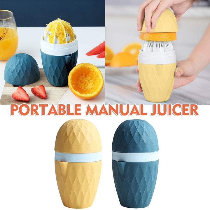 Lisslune | Portable Mini Orange Lemon Press Hand Squeezer