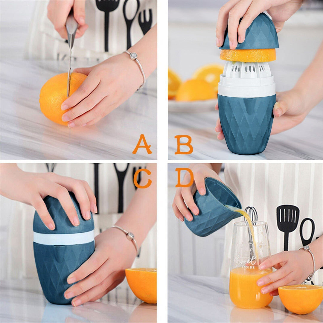 Lisslune | Portable Mini Orange Lemon Press Hand Squeezer