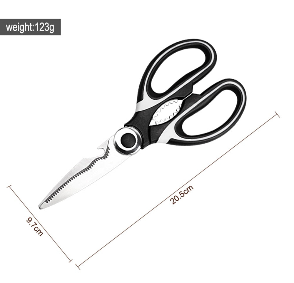 Lisslune | Multipurpose Kitchen Scissor with Bottle Opener