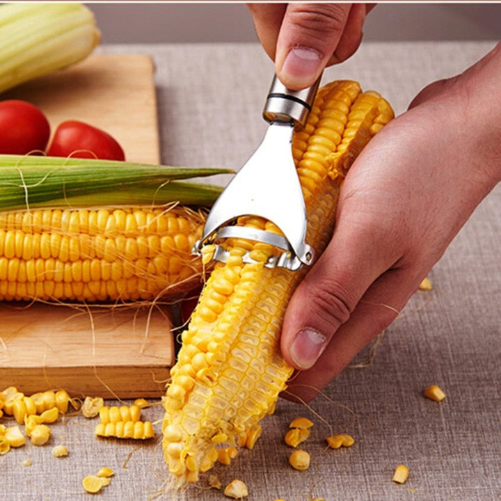 Lisslune | Stainless Steel Corn Peeler Tool