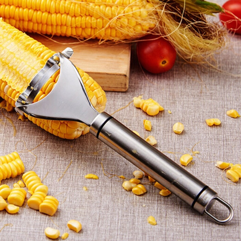 Lisslune | Stainless Steel Corn Peeler Tool