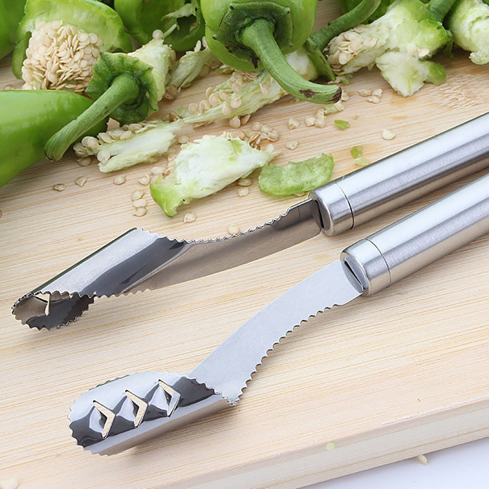 Lisslune | Stainless Steel Chili Pepper Seed Remover