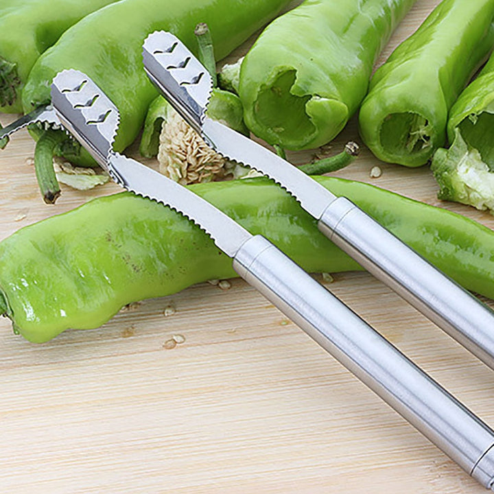 Lisslune | Stainless Steel Chili Pepper Seed Remover