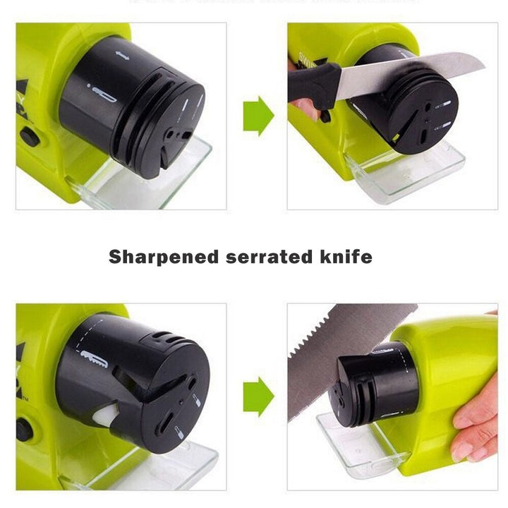 Lisslune | Portable Electric Cordless Knife Sharpener Tool