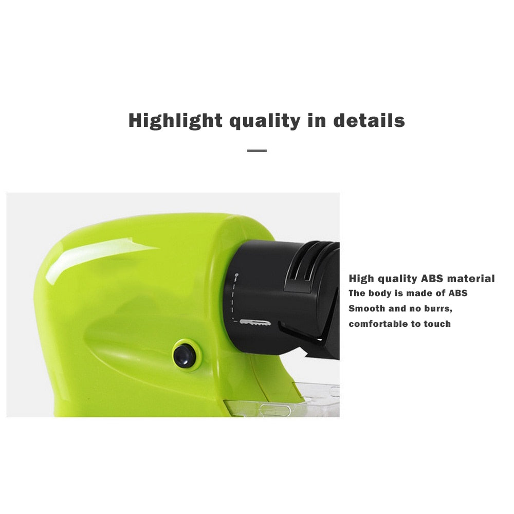 Lisslune | Portable Electric Cordless Knife Sharpener Tool