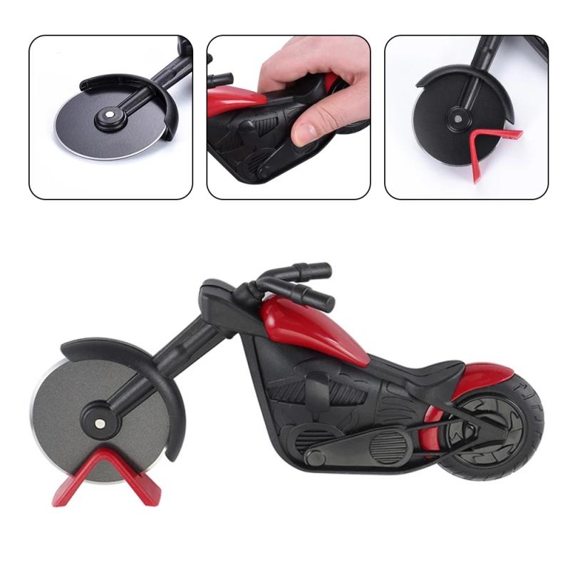 Lisslune | Motorcycle Shaped Pizza Cutter