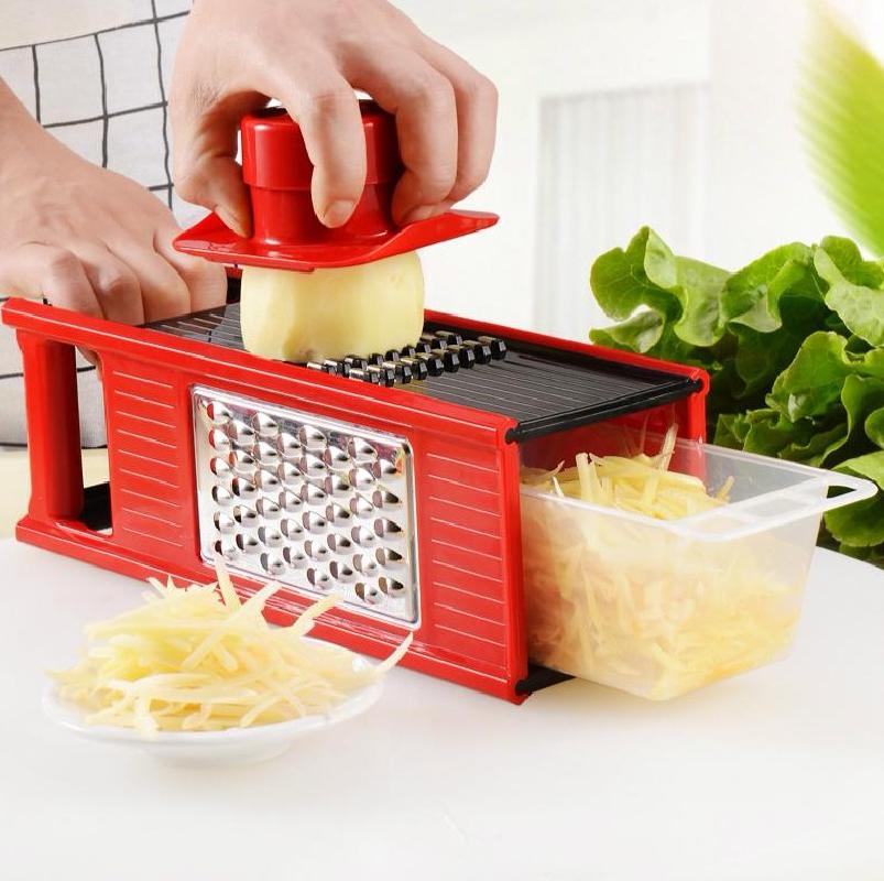 Lisslune | Multifunctional Four-sided Vegetable Grater Slicer