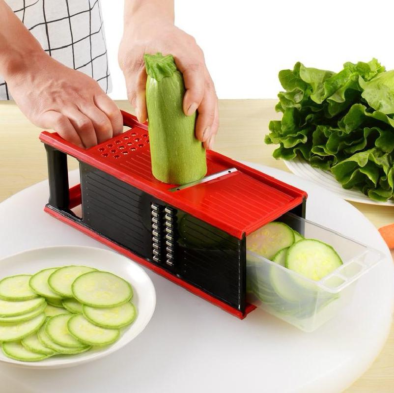 Lisslune | Multifunctional Four-sided Vegetable Grater Slicer