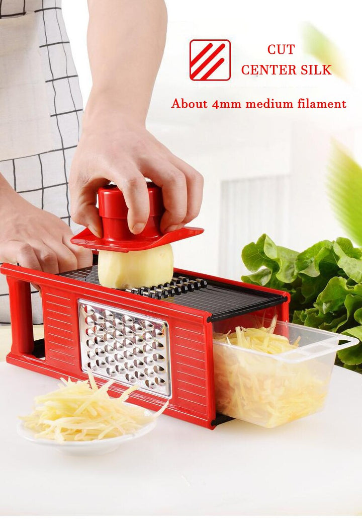 Lisslune | Multifunctional Four-sided Vegetable Grater Slicer