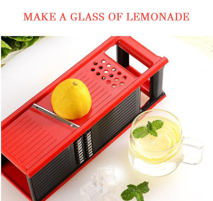 Lisslune | Multifunctional Four-sided Vegetable Grater Slicer