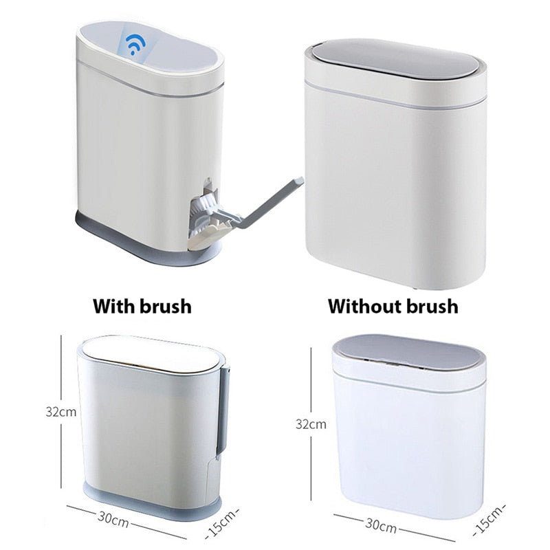 Lisslune | Automatic Smart Sensor Brush Trash Can